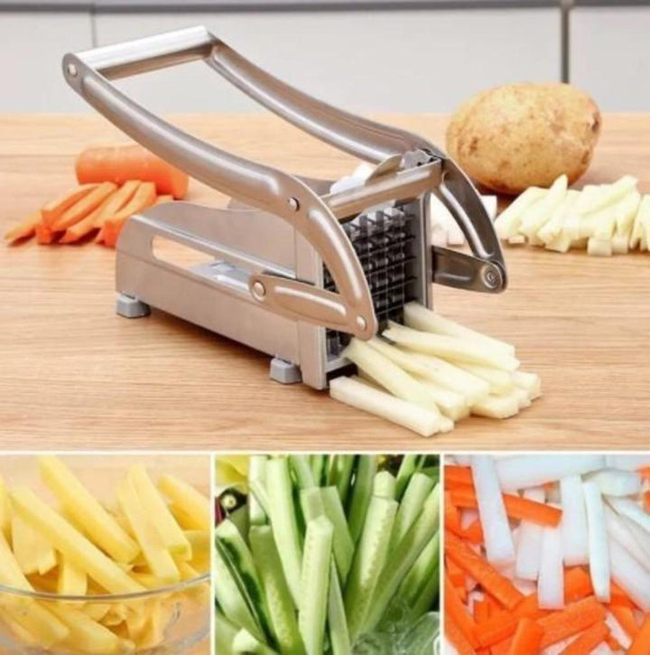 Stainless Steel French Fries and Potato Cutter Utensils