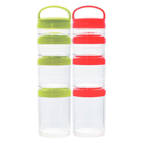Portable Stackable Food Leak Proof Storage Containers