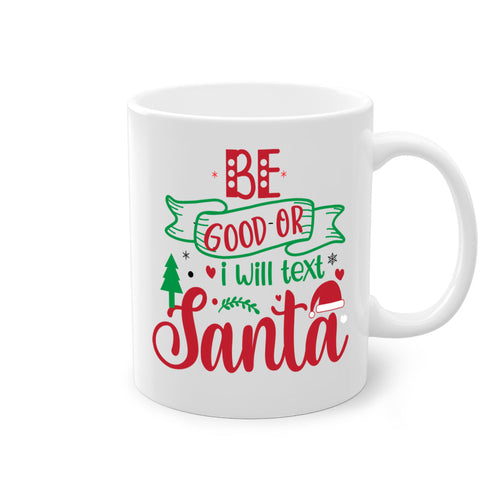 i will text santa style 61#- christmas-Mug